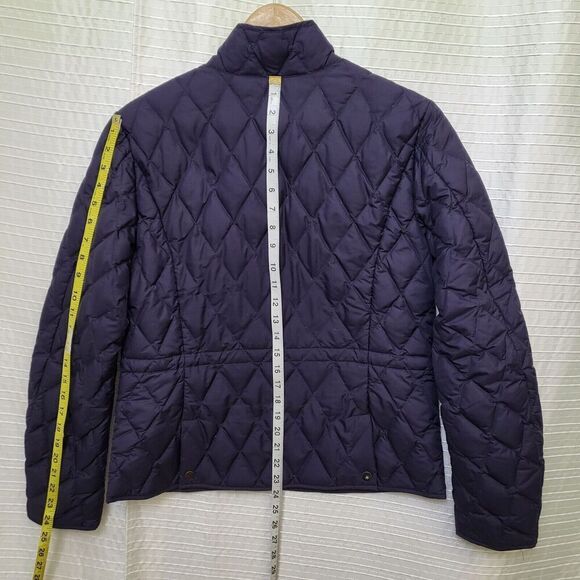 Eddie Bauer Goose Down Jacket Navy Women's M - Picture 9 of 16